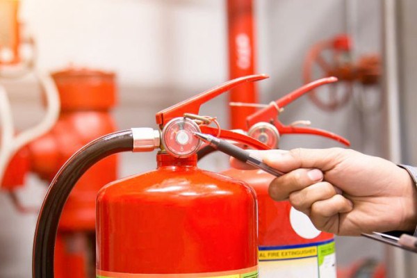 灭火器充装检测流程